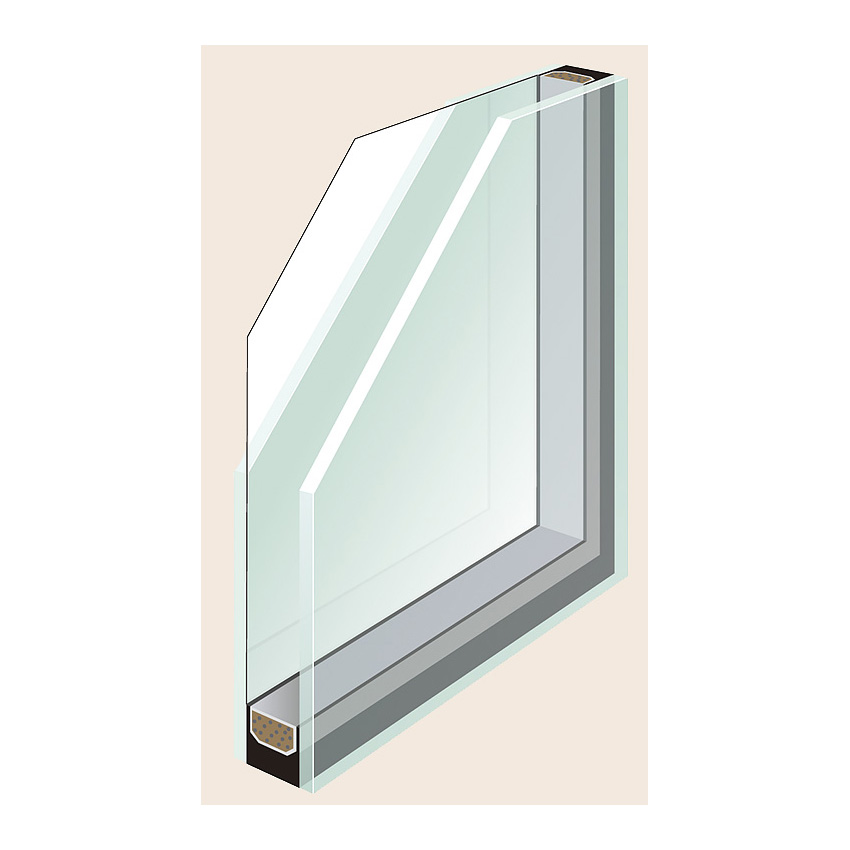 Low-E複層ガラスグリーン高遮熱型